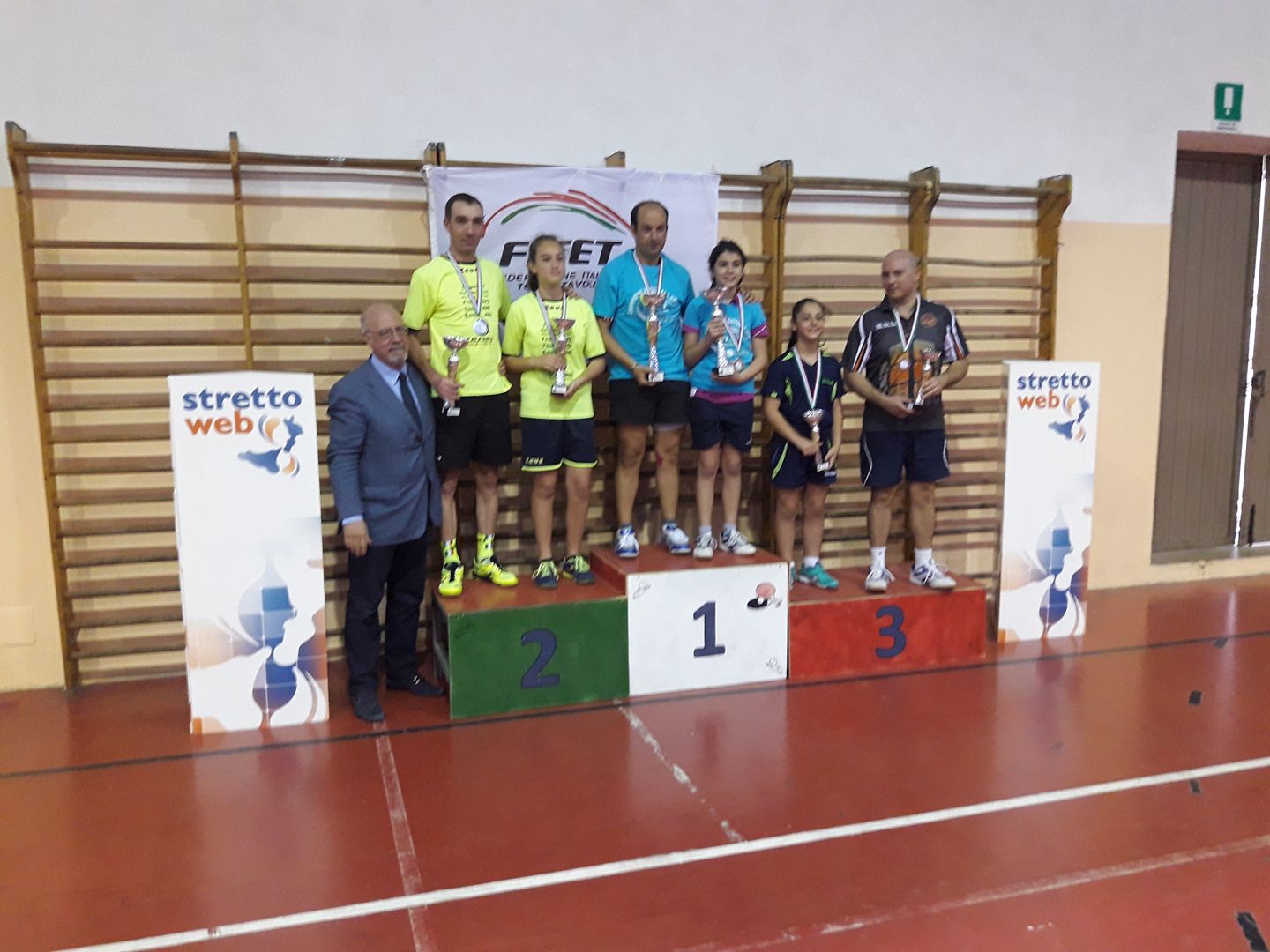 podio 3a cat doppio misto