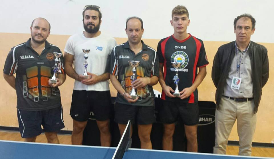 Podio 3a categoria Vibo 22.10.2017
