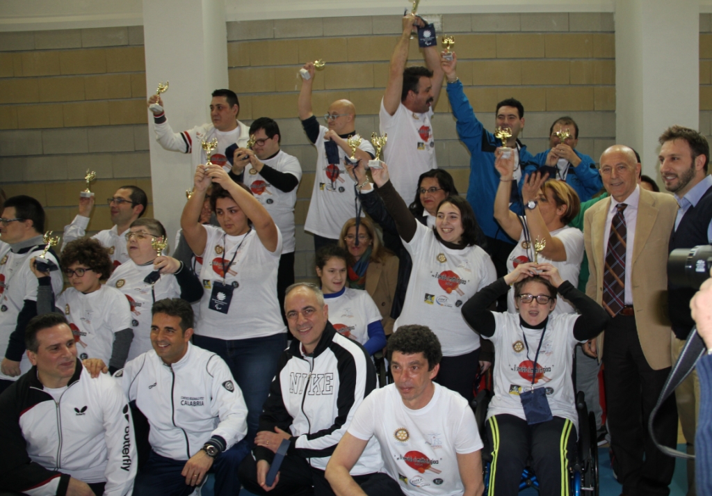 premiazione ragazzi disabili
