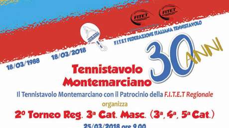 2° T.R. 3^ Cat. del 25/03/2018