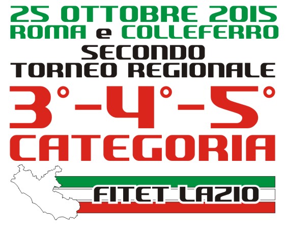 24 25 10 15 2 torneo 3 4 5 cat Colleferro E Roma