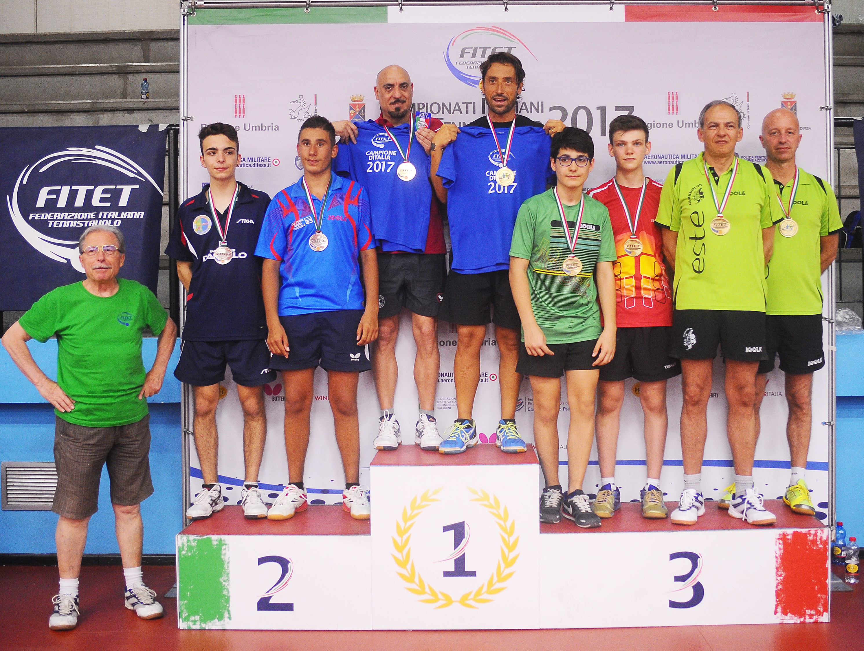 Doppio maschile terza categoria Terni 2017