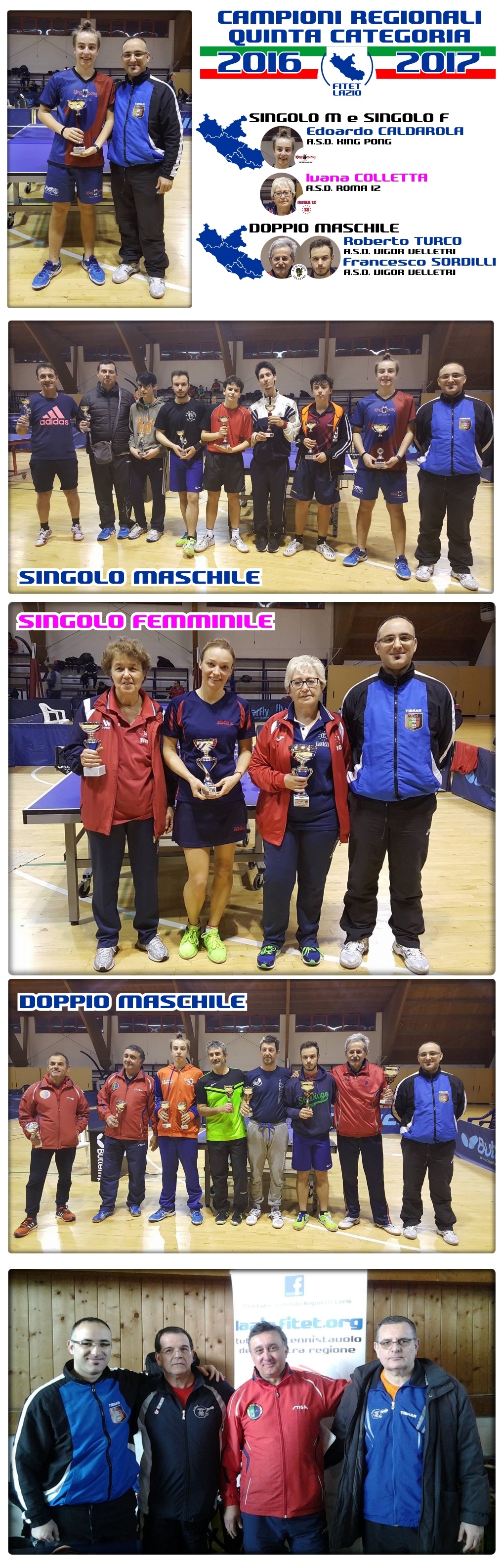 Campionato Regionale Quinta Categoria 1617