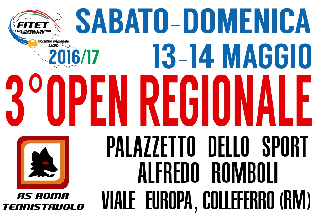 3 OpenRegionale 2016 17