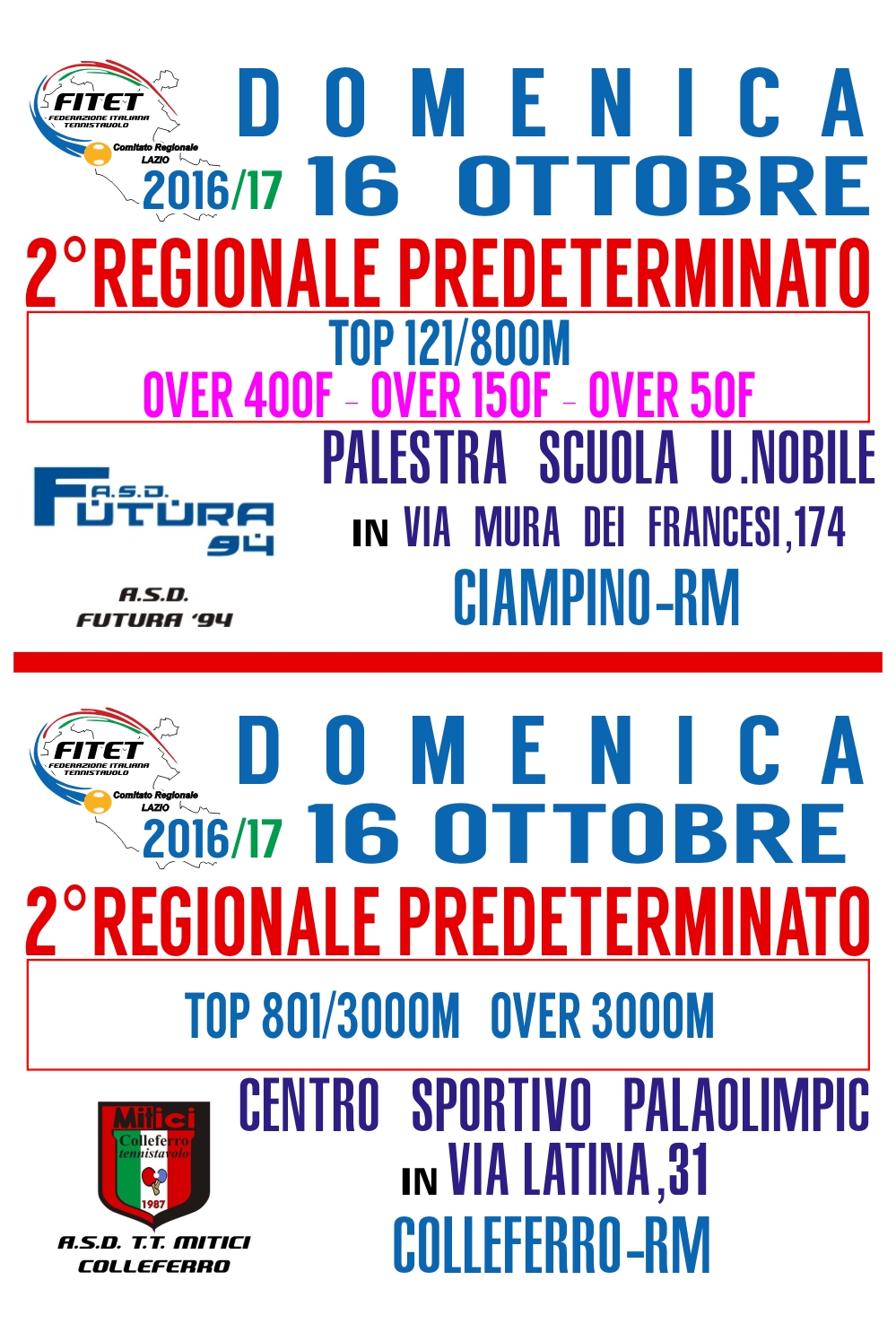 16 Ottobre