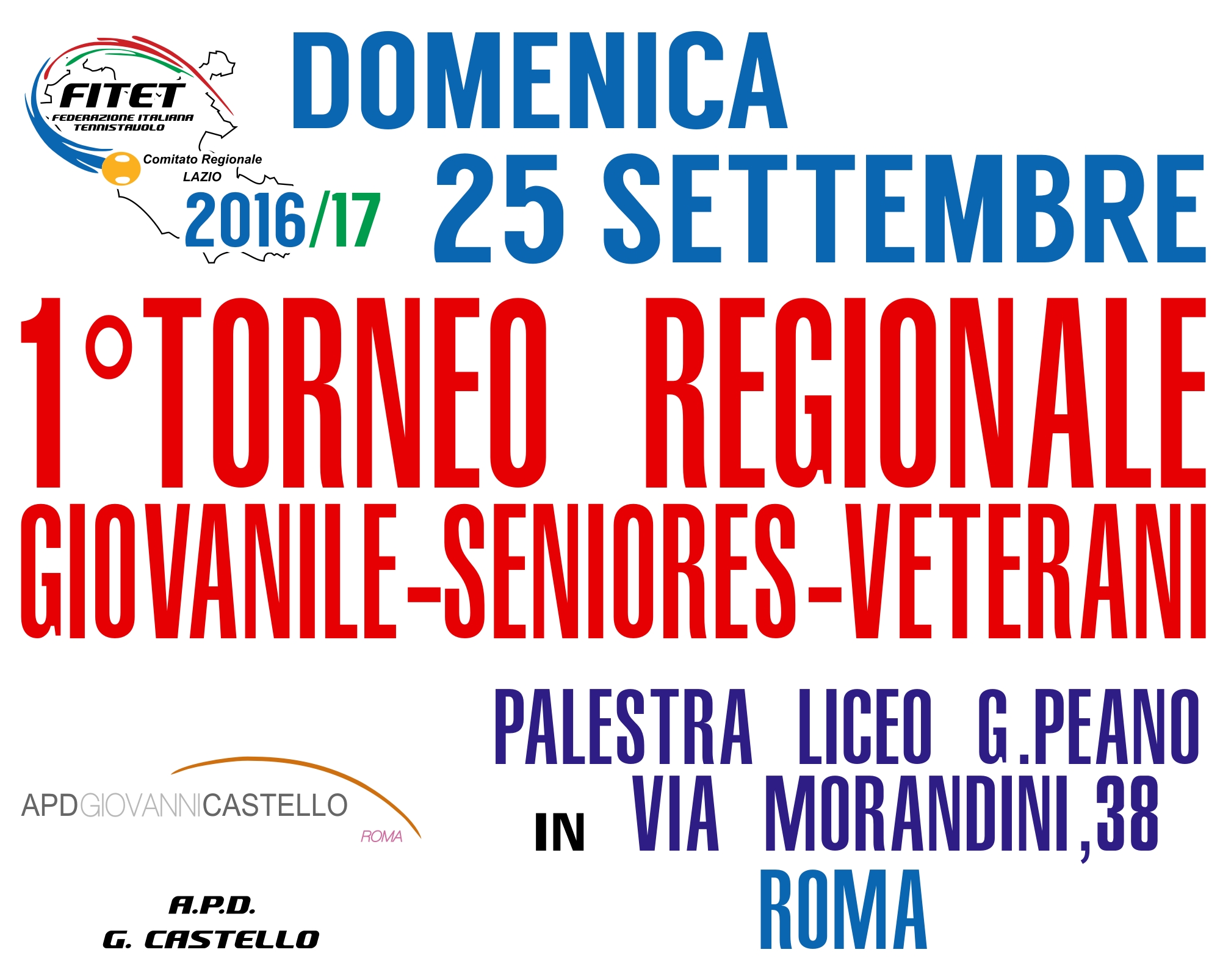 1TorneoRegionaleGiovanileSenioresVeterani20162017