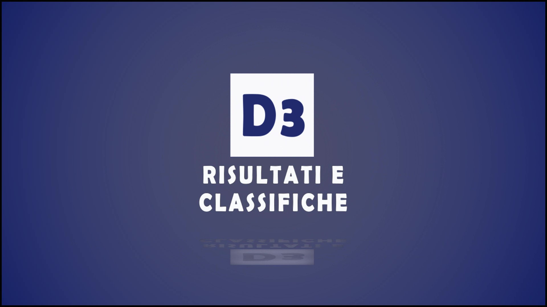 D3 risultati e classifiche