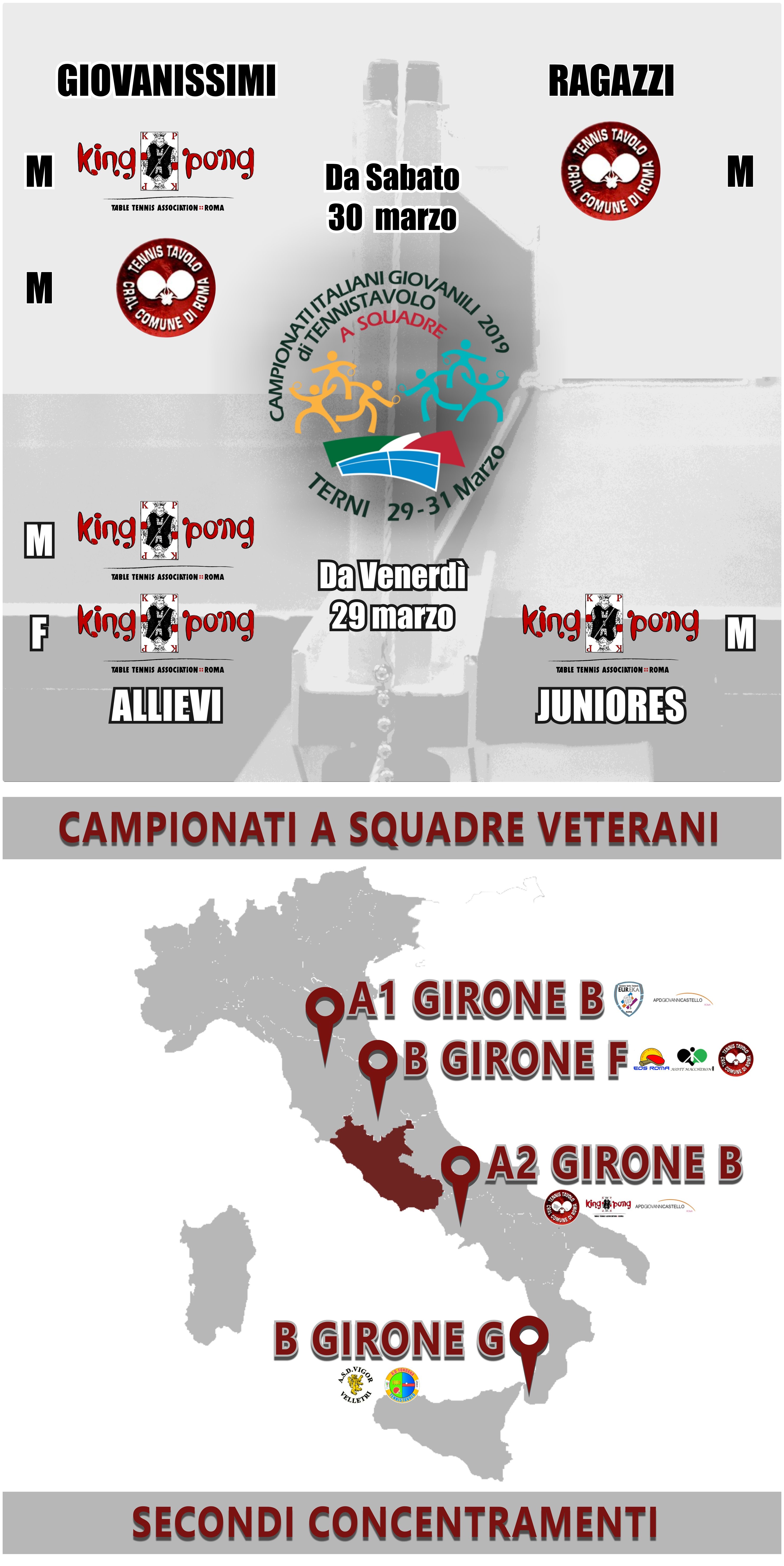 Eventi 29 30 31 marzo 2019