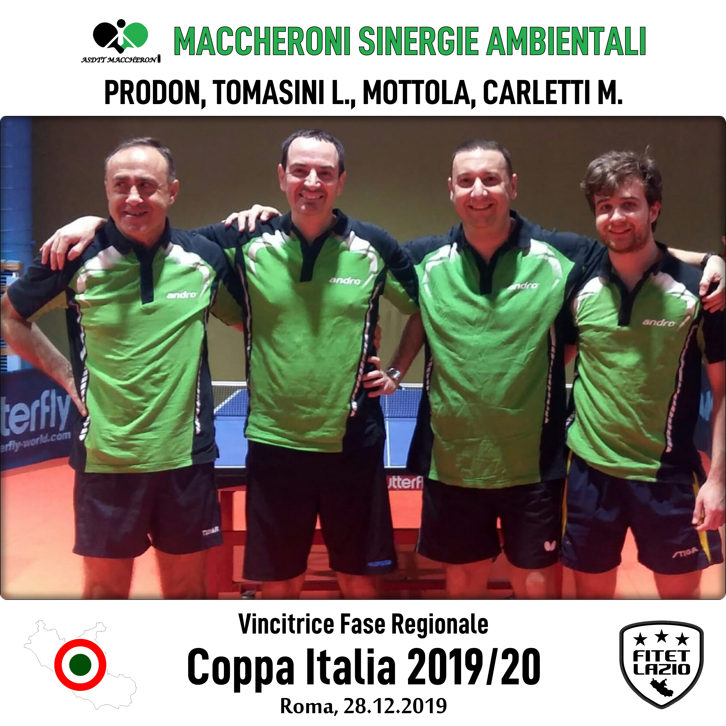 Sinergie Ambientali Coppa Italia Regionale 2019 20
