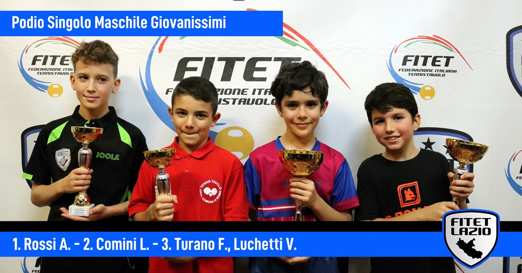 Giovanissimi podio
