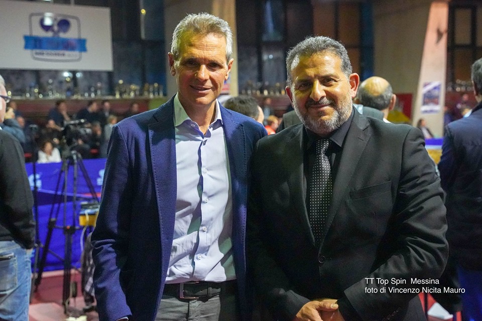 Il presidente Giorgio Quartuccio e lassessore Giuseppe Scattareggia foto Vincenzo Nicita Mauro